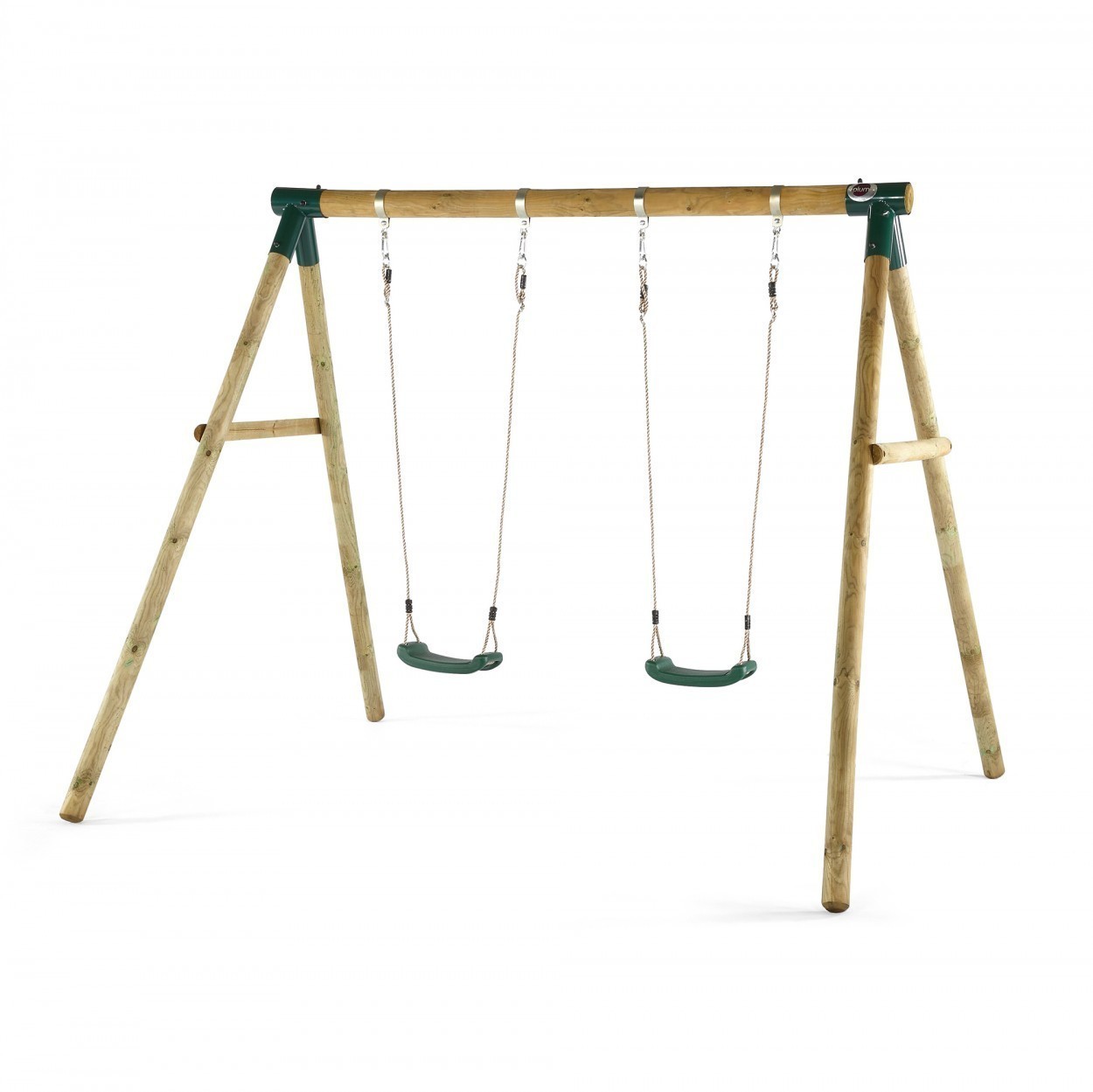 Plum Marmoset Wooden Pole Swing Set 