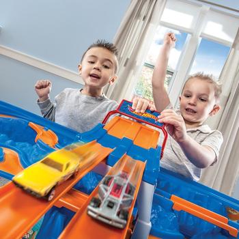 car and track play table