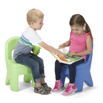 Simplay3 Play Around Chairs - Blue/Green (2-Pack)