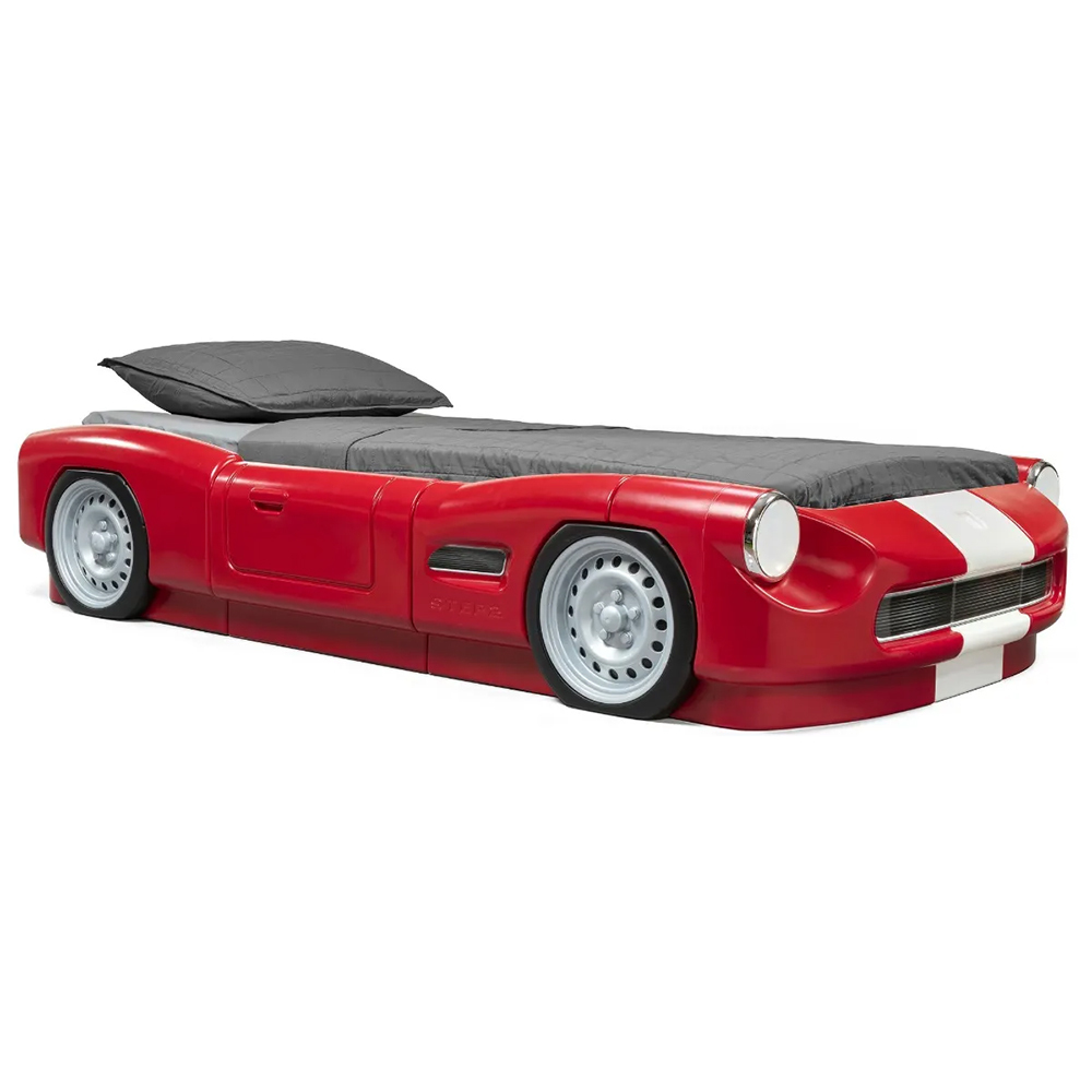 Step2 Roadster Toddler to Single Bed - Red