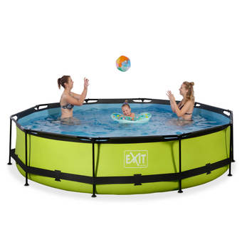 EXIT Toys Frame Pool - Lime - 360 x 76cm