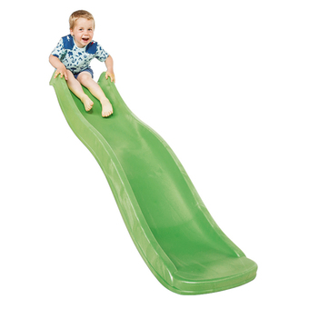 KBT Toys 6ft (175cm) Wavy Slide - Lime Green