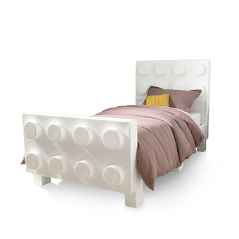 Step2 Contemporary Builders Bed - White