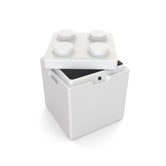Step2 Contemporary Builders Toy Box - White