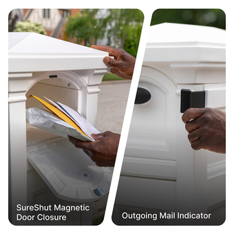 Step2 Atherton Reserve Storage Mailbox - Classic White