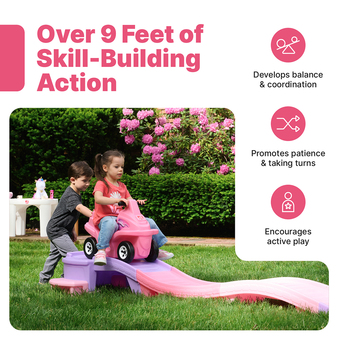 Step2 Bubblegum Blast Roller Coaster