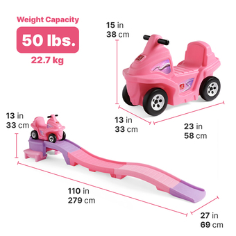 Step2 Bubblegum Blast Roller Coaster